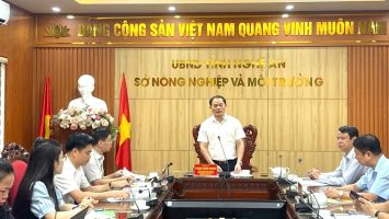 Ban Pháp chế HĐND tỉnh giám sát công tác thi hành pháp luật về xử lý vi phạm hành chính trong lĩnh vực đất đai tại Sở Nông nghiệp và Môi trường