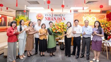 Lãnh đạo Đoàn ĐBQH tỉnh Nghệ An chúc mừng Báo Đại biểu Nhân dân nhân dịp kỷ niệm 100 năm Ngày Báo chí Cách mạng Việt Nam