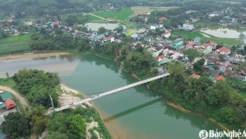 Khu Quản lý đường bộ II trả lời kiến nghị cử tri  huyện Thanh Chương về Dự án xây dựng cầu Sông Giăng