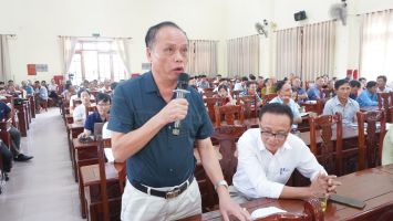 Cử tri xã Nghi Lộc gửi gắm nhiều kiến nghị tâm huyết đến đại biểu HĐND hai cấp