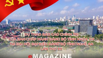 Xây dựng Đảng bộ trong sạch, vững mạnh; đổi mới toàn diện, phát triển đột phá, phấn đấu đưa Nghệ An trở thành cực tăng trưởng tầm quốc gia trong kỷ nguyên phát triển mới