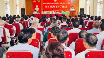 Kỳ họp thứ 2 của HĐND xã Xuân Lâm thông qua 6 nghị quyết quan trọng