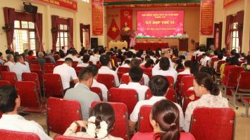 HĐND xã Tam Hợp tổ chức thành công Kỳ họp thứ 15, khóa XX, nhiệm kỳ 2021 - 2026