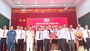 Đại hội đại biểu Đảng bộ xã Châu Lộc lần thứ I, nhiệm kỳ 2025 - 2030: Đoàn kết, đổi mới, xây dựng xã phát triển nhanh và bền vững