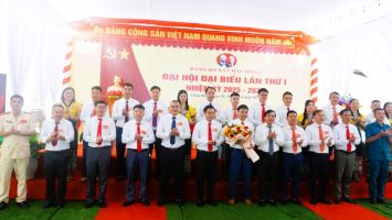 Đại hội Đảng bộ xã Châu Hồng lần thứ nhất: Thông qua mục tiêu tăng trưởng 8%, thu nhập 50 triệu đồng vào năm 2030