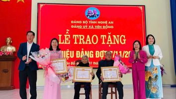 Đồng chí Thái Thị An Chung dự Hội nghị tổng kết công tác xây dựng Đảng năm 2025, triển khai nhiệm vụ năm 2026 tại xã Tiên Đồng