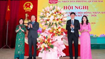 HĐND phường Quỳnh Mai tổng kết hoạt động khóa I, nhiệm kỳ 2021–2026