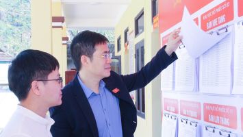 55 khu vực miền núi, biên giới Nghệ An được bỏ phiếu sớm trước 2 ngày