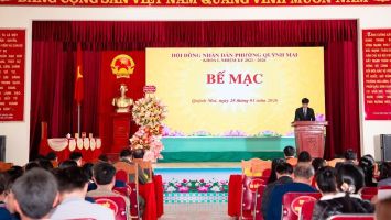 Tổng kết hoạt động Hội đồng nhân dân xã Quỳnh Sơn, nhiệm kỳ 2021 - 2026