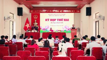 HĐND xã Tam Hợp tổ chức Kỳ họp thứ hai, khóa XXI, nhiệm kỳ 2026 – 2031