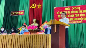 Quan tâm đến sản xuất nông nghiệp tại xã Yên Sơn, huyện Đô Lương