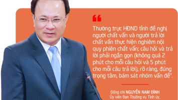 Tiếp tục cụ thể hóa tinh thần đổi mới mạnh mẽ của HĐND tỉnh