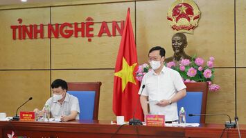 Thông báo kết luận của Chủ tịch UBND tỉnh Nguyễn Đức Trung tại buổi làm việc triển khai công tác phòng, chống dịch Covid-19
