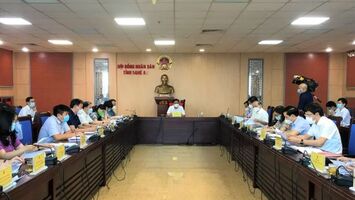 Phiên họp cho ý kiến về nội dung, chương trình kỳ họp thứ hai, HĐND tỉnh khóa XVIII