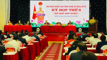 Phát biểu khai mạc kỳ họp thứ ba, Hội đồng nhân dân tỉnh khóa XVIII