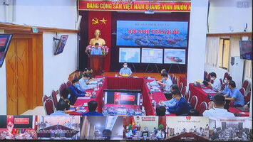 Hội nghị trực tuyến toàn quốc về phát triển logistics vận tải đường thủy nội địa