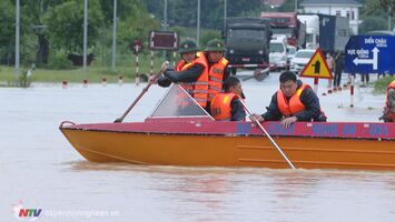 Công điện tập trung ứng phó, khắc phục hậu quả mưa lũ tại Nghệ An