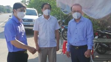 Phó Chủ tịch Thường trực HĐND tỉnh kiểm tra công tác phòng, chống Covid-19 tại Thanh Chương