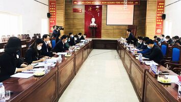 Đoàn ĐBQH tỉnh giám sát việc sắp xếp đơn vị hành chính cấp xã giai đoạn 2019 – 2021 tại huyện Nghĩa Đàn