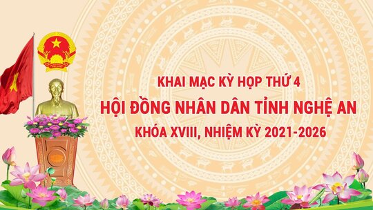 Video: Khai mạc Kỳ họp thứ 4, Hội đồng nhân dân tỉnh Nghệ An khóa XVIII, nhiệm kỳ 2021-2026