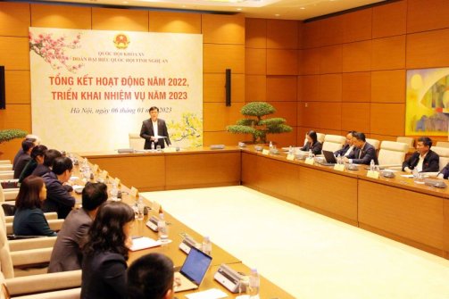 Video: Đoàn Đại biểu Quốc hội tỉnh Nghệ An triển khai chương trình hoạt động năm 2023