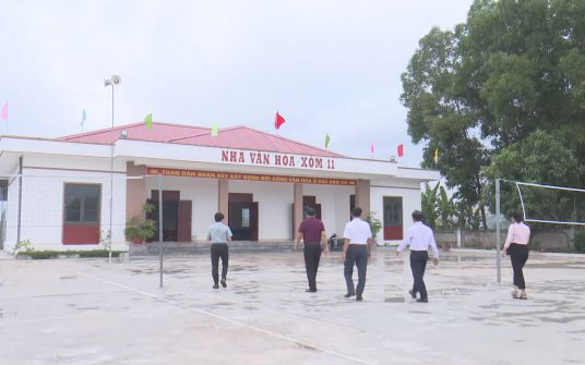 Diễn châu đầu tư hạ tầng cơ sở nông thôn mới